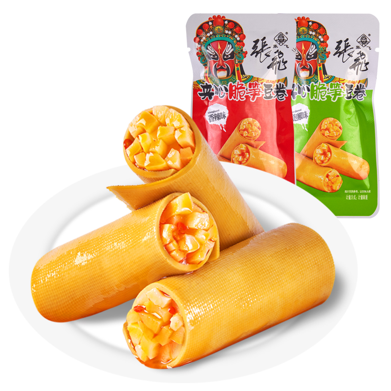 張飛夾心脆筍豆卷