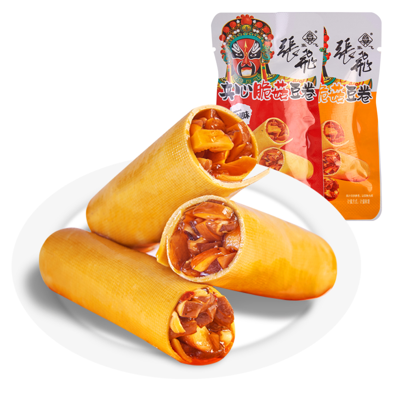 張飛夾心脆菇豆卷